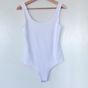 Express Body Contour Bodysuit White Size Small NWT